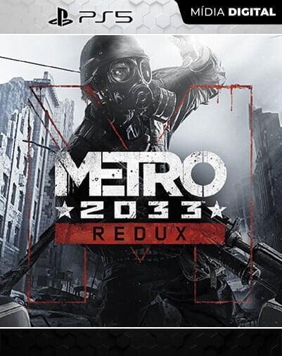 Metro 2033 Redux PS5 Mídia Digital