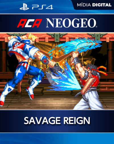 ACA NEOGEO SAVAGE REIGN PS4 Mídia Digital