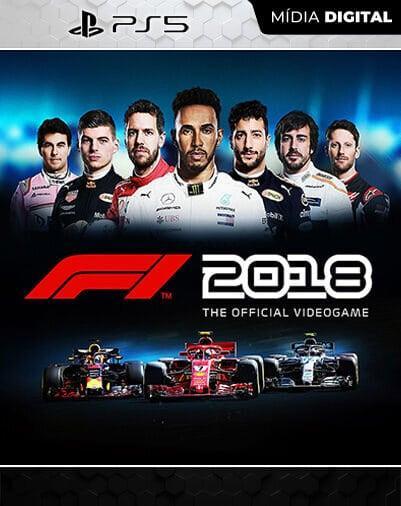 F1 2018 PS5 Mídia Digital