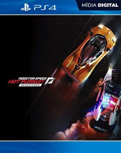 Need for Speed Hot Pursuit Remastered Edition PS4 Mídia Digital