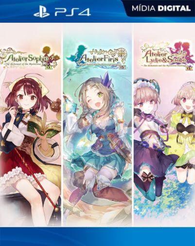 Atelier Mysterious Trilogy Deluxe Pack PS4 Mídia Digital
