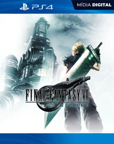 FINAL FANTASY VII REMAKE PS4 Mídia Digital