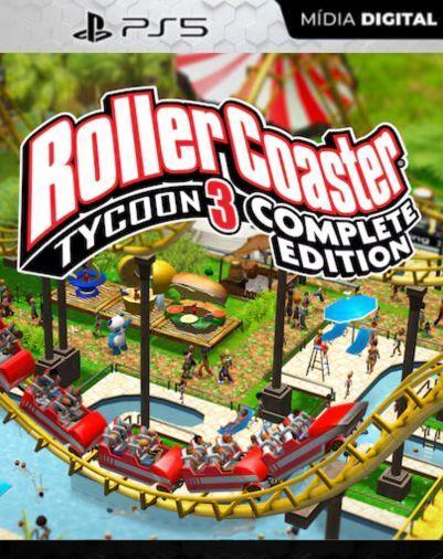 RollerCoaster Tycoon 3 Complete Edition PS5 Mídia Digital