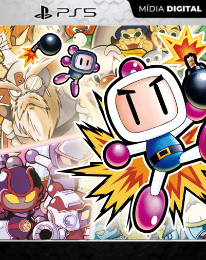 SUPER BOMBERMAN COLLECTION PS5 – Mídia Digital
