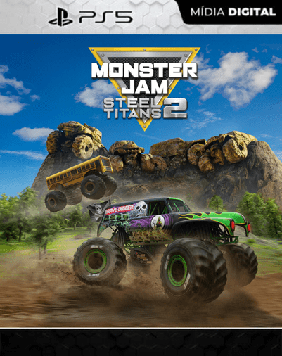 Monster Jam Steel Titans 2 PS5 Mídia Digital
