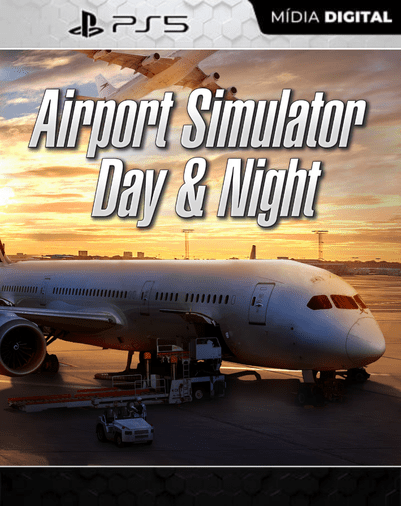 Airport Simulator Day & Night Ps5 Mídia Digital
