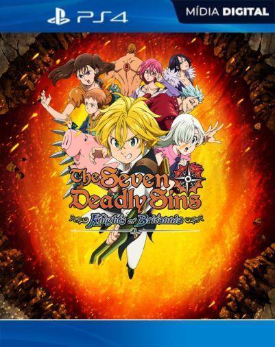 The Seven Deadly Sins: Knights of Britannia PS4 Mídia Digital