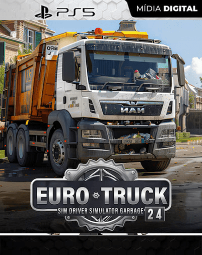 EURO TRUCK SIM DRIVER SIMULATOR GARBAGE PS5 Midia Digital