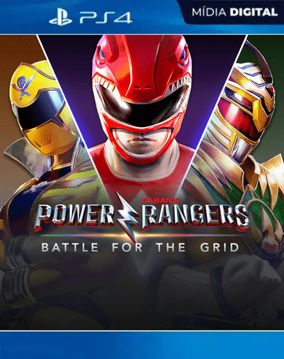 Power Rangers: Battle For The Grid PS4 Mídia Digital