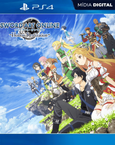 SWORD ART ONLINE: Hollow Realization PS4 Mídia Digital