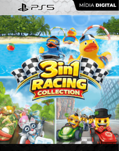 3in1 Racing Collection Ps5 Mídia Digital