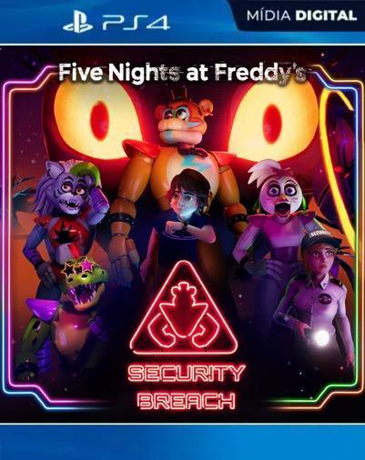 Five Nights at Freddy’s: Security Breach PS4 Mídia Digital