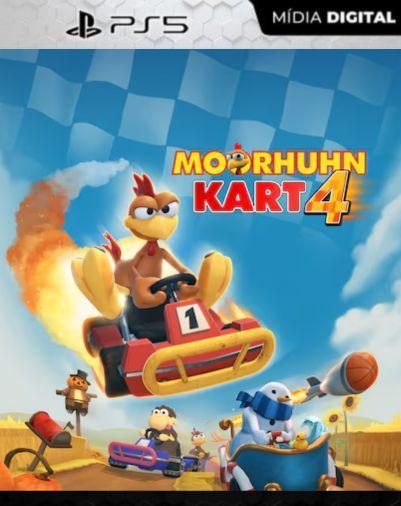 Moorhuhn Kart 4 PS5 Mídia Digital