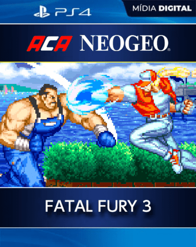 ACA NEOGEO FATAL FURY 3 Ps4 Mídia Digital