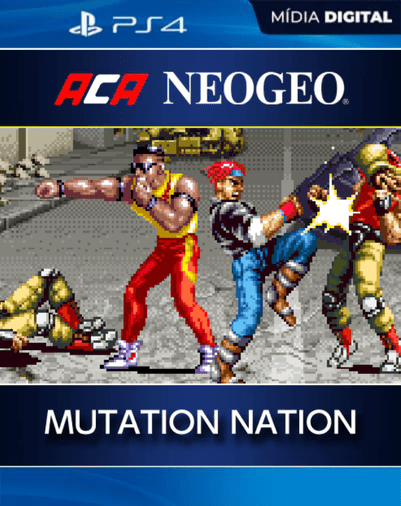 ACA NEOGEO MUTATION NATION PS4 Mídia Digital