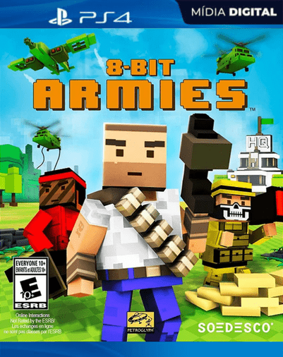 8-BIT Armies PS4 Mídia Digital
