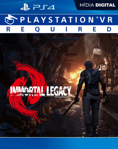 Immortal Legacy: The Jade Cipher PlayStation®VR Mídia Digital