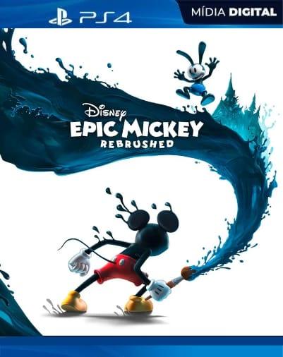 Disney Epic Mickey: Rebrushed ps4 mídia digital