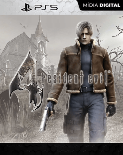 Resident Evil 4 (2005) PS5 Mídia Digital