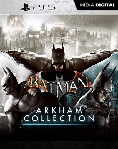 Batman: Arkham Collection PS5 Mídia Digital