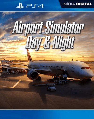 Airport Simulator Day & Night Ps4 Mídia Digital