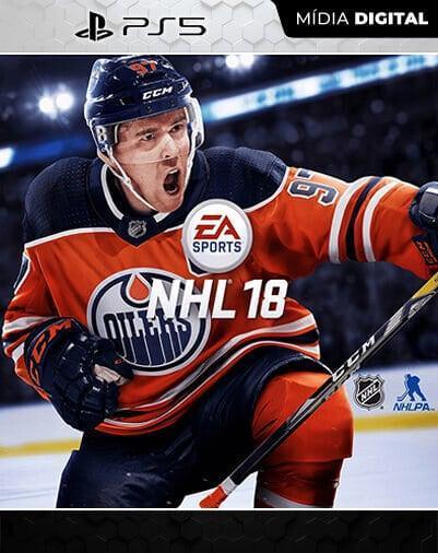 NHL 18 Standard Edition PS5 Mídia Digital