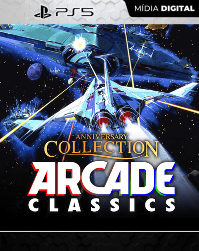 Arcade Classics Anniversary Collection PS5 Mídia Digital