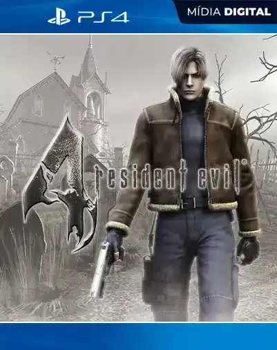 Resident Evil 4 (2005) PS4 Mídia Digital