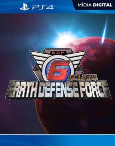 EARTH DEFENSE FORCE 6 PS4 Mídia Digital