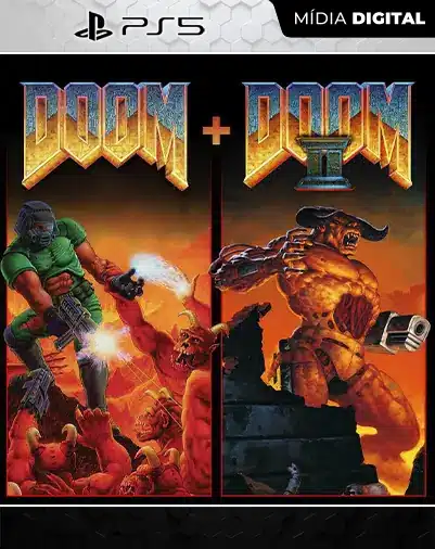 DOOM + DOOM II PS5 Mídia Digital