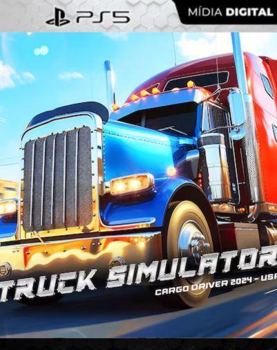 Truck Simulator Cargo Driver 2024 – USA PS5 Mídia Digital
