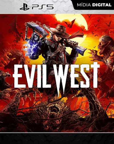Evil West PS5 Mídia Digital