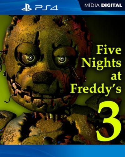 Five Nights at Freddy’s 3 PS4 Mídia Digital