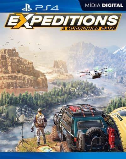 Expeditions: A MudRunner Game PS4 Mídia Digital