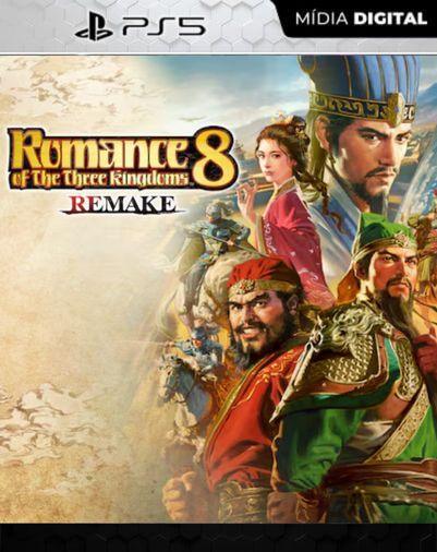 Romance of the Three Kingdoms 8 Remake PS5 Mídia Digital