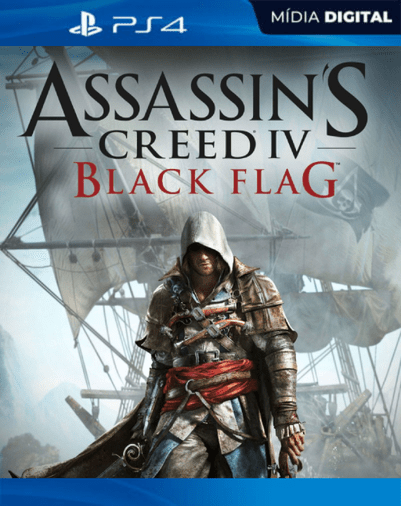 Assassins Creed 4 Black Flag Ps4 psn Mídia Digital
