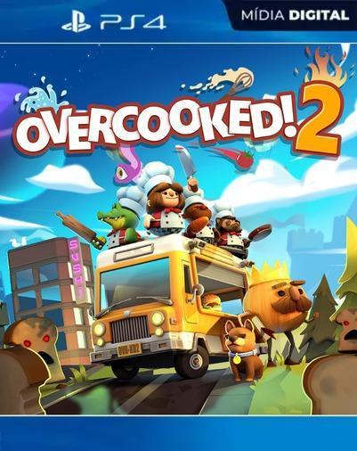 Overcooked! 2 PS4 Mídia Digital