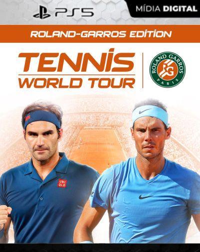 Tennis World Tour: Roland-Garros Edition PS5 Mídia Digital