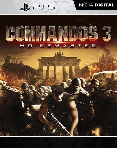 Commandos 3 – HD Remaster PS5 Mídia Digital