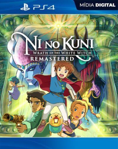 Ni no Kuni: Wrath of the White Witch Remastered PS4 Mídia Digital