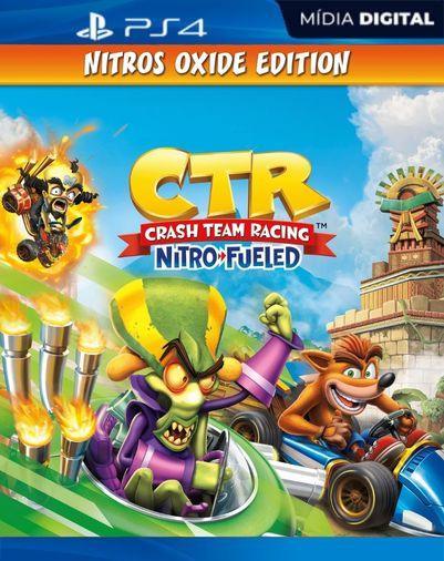 Crash Team Racing Nitro-Fueled – Nitros Oxide Edition PS4 Mídia Digital