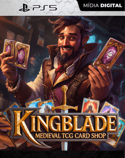 Kingblade: Medieval TCG Card Shop PS5 Midia digital