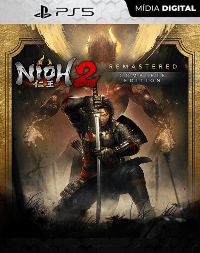 Nioh 2 Remastered Edição Completa PS5 Mídia Digital
