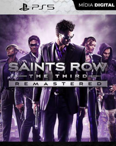 Saints Row: The Third Remastered PS5 Mídia Digital
