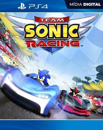 Team Sonic Racing PS4 Mídia Digital