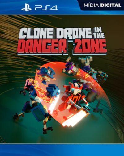 Clone Drone in the Danger Zone PS4 Mídia Digital