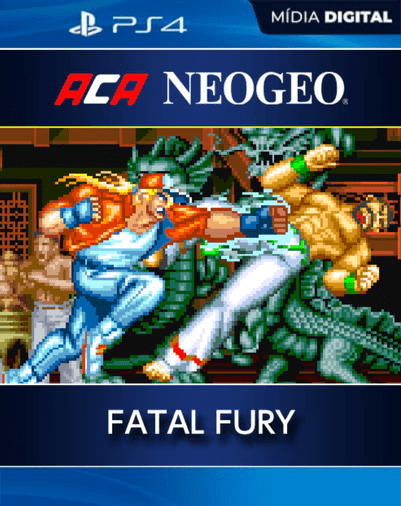 ACA NEOGEO FATAL FURY PS4 Mídia Digital