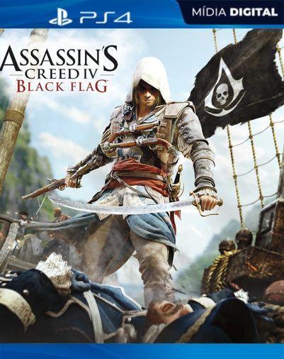 Assassin’s Creed IV Black Flag PS4 Mídia Digital