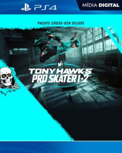 Tony Hawk’s™ Pro Skater™ 1 + 2 – Pacote Cross-Gen Deluxe PS4 Mídia DIgital