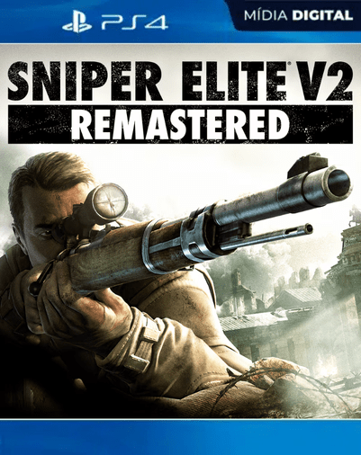 SNIPER ELITE V2 REMASTERED PS4 PSN Mídia Digital